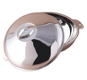 Nueva cazuela moderna de acero inoxidable, olla caliente de Metal, calentador de alimentos elegante, olla caliente para buffet para casas, fiestas, hoteles, uso de villas - Product Image 4