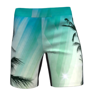 Shorts de combat MMA en gros OEM, polyester extensible uni, respirant, léger, séchage rapide, haute qualité, pour le kick-boxing - Product Image 1