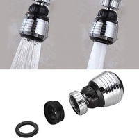 Pulvérisateur de robinet économiseur d'eau de luxe Kinglions Aérateur pivotant à 360 degrés à poignée unique avec filtre de robinet sous pression