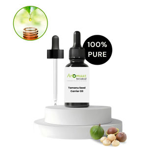 AROMAAZ Tamanu Seed Carrier <b>Oil</b> Cold Pressed 100% Pure Natural Bulk Raw Green Liquid GMP Certified Skincare & Aromatherapy - Product Image 2