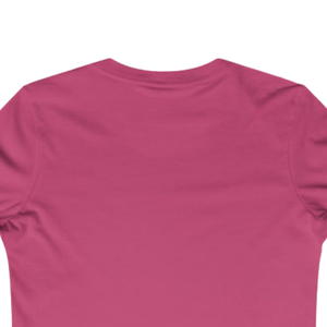 T-shirt rose vif à motif « Family Legacy » pour femme, design « Mom », en coton doux, manches courtes, col rond, vêtement décontracté pour tous les jours - Product Image 6