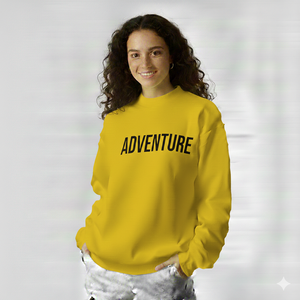 Haut à col roulé surdimensionné pour femme, imprimé personnalisé sur le devant, manches longues, toucher doux, tenue urbaine automne-hiver, séchage rapide, respirant - Product Image 1