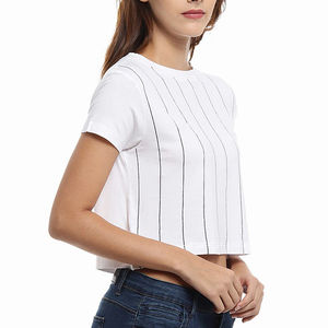 Camisetas Cortas para Mujer, Diseño Personalizado 2026, Alta Calidad, Precio Bajo al por Mayor - Product Image 6