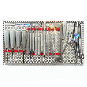 Kit de 14 Piezas de Instrumentos de Extracción Dental Oral Manuales de Acero Inoxidable, Certificado CE, Herramientas Quirúrgicas Profesionales Reutilizables - Product Image 3