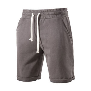 Shorts décontractés pour hommes, personnalisés, confortables, en tricot imprimé, respirants, en toile, avec cordon de serrage, coupe décontractée - Product Image 1