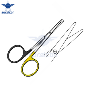 Tijeras Mini-Metzenbaum de 9 cm / 3-1/2 Pulgadas, Rectas, con Una Hoja Dentada, Super Cut TC, Tijeras Quirúrgicas de Acero Inoxidable de Primera Calidad - Product Image 6