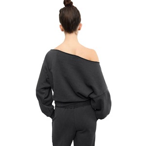 Sudadera con Capucha de Manga Larga para Mujer, Diseño 2026, Otoño-Invierno, Cuello Redondo, Estampado Personalizado, Forro de Algodón Ecológico, Holgada - Product Image 3