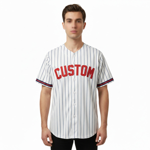 Ropa de Béisbol Personalizada, Jersey Sublimado de Secado Rápido, Ropa Deportiva Ventilada, Uniforme de Entrenamiento, Proveedor OEM al por Mayor - Product Image 1
