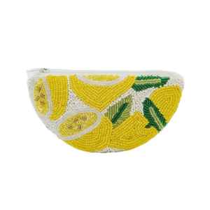 Zipper Pouch Seed Bead <b>Wallet</b> Wristlet Card Holder Glass Beads Money Bags Best Supplier Pink Beaded Coin Purse Funny Face Design - Product Image 5