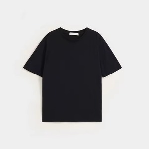 Custom Black Oversize Blank Plain <b>White</b> Lose Fitting Crop Top t Shirts Athletic Spandex Breathable Gym Cropped Tee <b>Tshirt</b> Women - Product Image 3