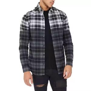 2026 Vintage Style <b>Checkered</b> Biker Flannel Shirt High Quality Customized Color Motorcycle Protective Unisex % Cotton - Product Image 1