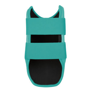 Genouillère réglable et respirante en néoprène avec fermeture éclair, couleur violet-vert sarcelle, protection universelle unisexe multisports - Product Image 5