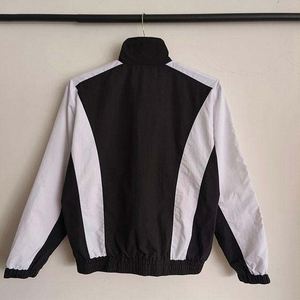<b>Nylon</b> Hooded Men's Custom Two-Piece Lightweight Windbreaker Tracksuit with Zipper Jacket and <b>Jogger</b> Set for Autumn - Product Image 2