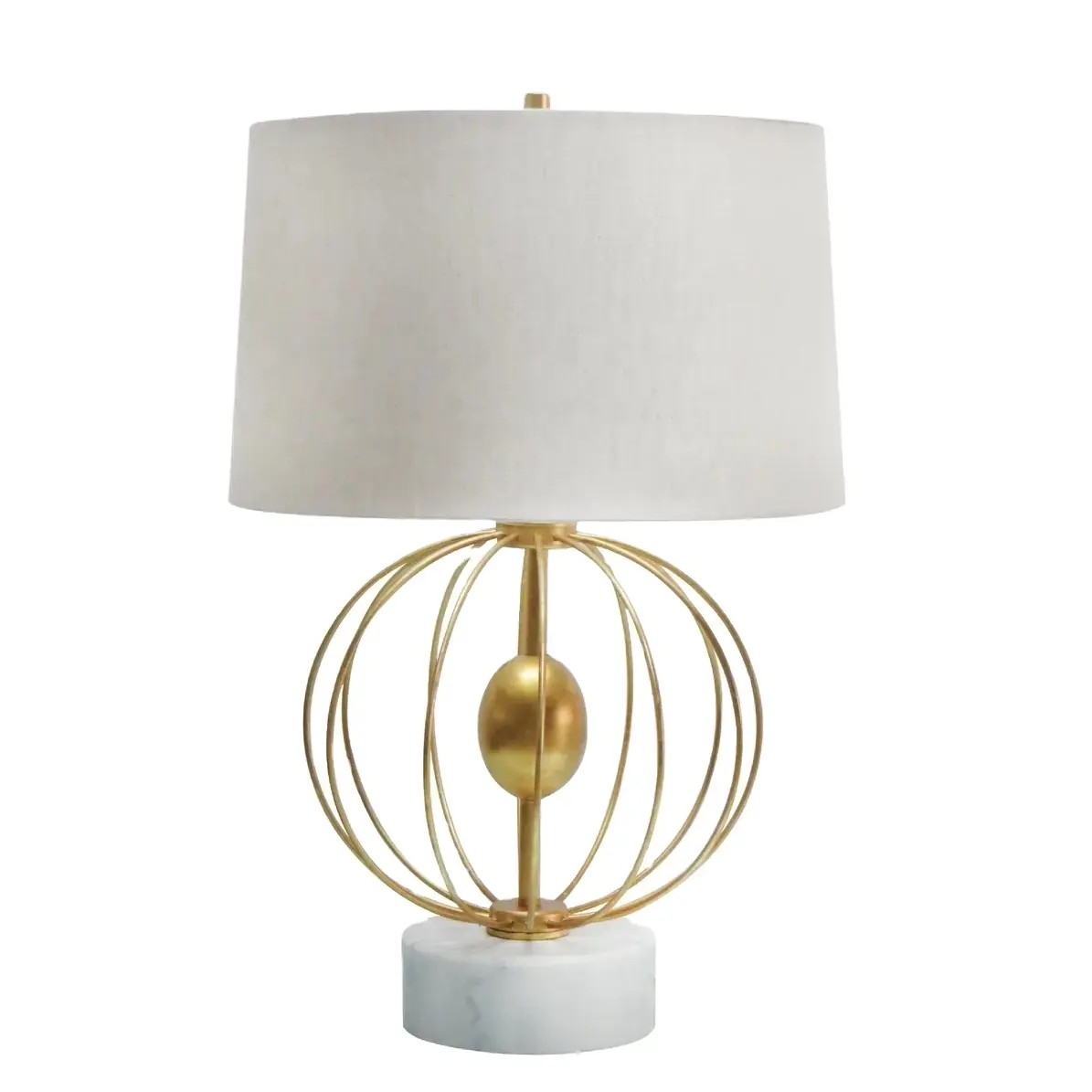Современная настольная лампа высокого качества для гостиной, распродажа, металлическая, золотая, старинная проволока, дизайн с мраморной основой