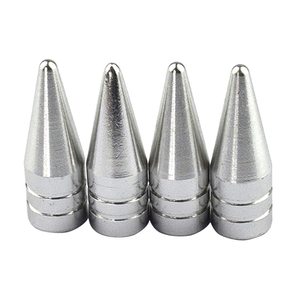 Ambark Overseas Limited – Kit de 4 capuchons de valve coniques en laiton de haute qualité, finition métallique, pour pneus automobiles à basse pression en forme de T - Product Image 1