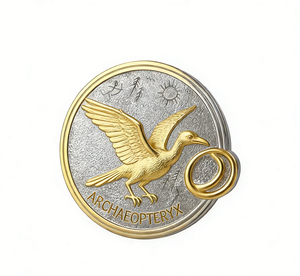 Artisanat Supérieur, Conception Exclusive, Pièces de Monnaie Estampées en Métal Doublement Plaqué, Motif Éléphant Personnalisé, Éblouissantes et Innovantes - Product Image 3