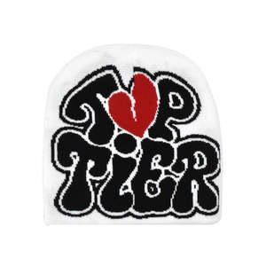 Bonnets en tricot jacquard graphique style streetwear pour hommes et femmes, imprimés, chauds pour l'hiver, mode urbaine unisexe - Product Image 4