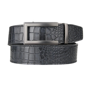 Cinturones de Cuero Vacuno Vintage Cómodos al por Mayor para Hombre, con Logotipo Personalizado, Hebilla de Acero, Ajustables, 120 cm de Largo, 3.5 cm de Ancho - Product Image 4