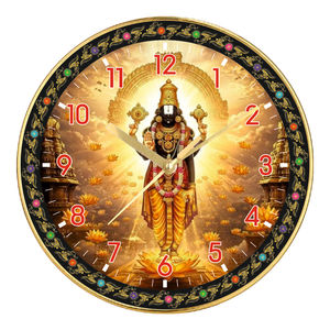 Reloj de Pared Decorativo de Plástico Personalizado Promocional Liviya Radha Krishna con Impresión para el Día del Padre y Regreso a Clases - Product Image 3