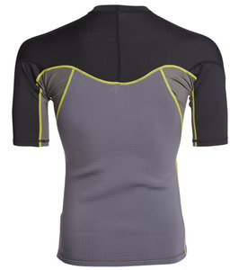 เสื้อยืดกีฬาผู้ชาย OEM แบบรัดรูป ซับเหงื่อ ระบายอากาศ เหมาะสำหรับฟิตเนส วิ่ง และออกกำลังกายในยิม - Product Image 5