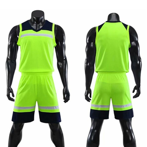 Tenues de basket-ball personnalisées avec nom d'équipe et couleur personnalisée, style tendance, vêtements de sport, dernier design - Product Image 1