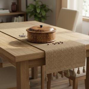 หม้อซุปไม้หรูหราพร้อมฝาไม้เข้าชุด - Product Image 4