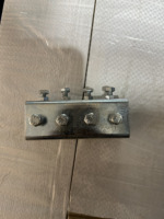 Pour MAKE GI Joint de raccordement en acier inoxydable pour grue EOT, barre omnibus à joint boulonné 250V, modèle TC3032, fabriqué au Gujarat, Inde