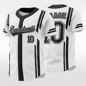 Venta al por Mayor de Camisetas de Béisbol Personalizadas 2027, Ropa Deportiva Nueva, Alta Calidad, 100% Poliéster Sublimado, Tallas Grandes, Secado Rápido, Antibacteriano - Product Image 4