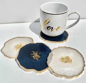 Classic <b>Coasters</b> Resin <b>Coaster</b> Setwith Premium Quality & Eco-Friendly Design - Product Image 4