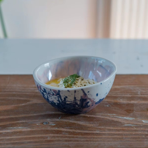 Bol en céramique décoratif à prix abordable – Élégant bol de service pour la cuisine, idéal pour le riz, la soupe, la salade et la table à manger - Product Image 1