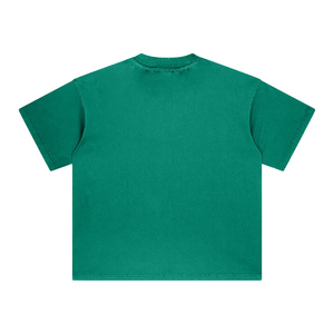 T-shirt Homme Personnalisé 100% Coton Jersey Épais Délavé à l'Acide Effet Soleil Décoloré Coupe Boxy Oversize Anti-Plis Respirant Vintage Déchiré à l'Avant - Product Image 6