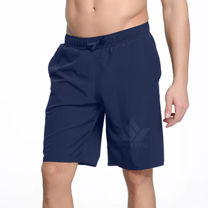 Men's Cotton Gym Training Shorts Knitted Breathable Elastic Waistband Relaxed Fit Casual <b>Athletic</b> Workout Performance Shorts - Product Image 6