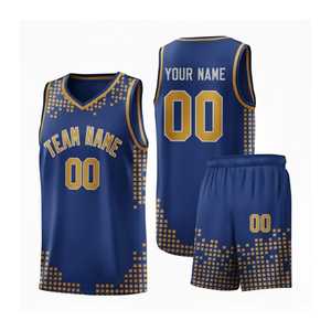 Uniforme de basketball Xeltech pour hommes, durable, respirant, de protection, pour adultes, de haute qualité, design unique, personnalisé, numérique - Product Image 4