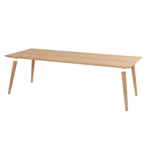 Luxury Modern Solid Reclaimed Teak <b>Wood</b> Eco-Friendly Rectangle Waterproof Durable Expandable <b>Extendable</b> 10-Seater <b>Dining</b> <b>Table</b> - Product Image 1