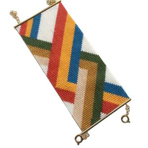 Pulseras de Cuentas Hechas a Mano, Coloridas y Elegantes, Joyería Única con Perlas Auténticas para Regalo - Product Image 1