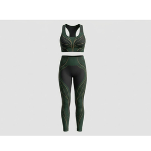 Nouvel Arrivage – Ensemble de Yoga Femme de Qualité Supérieure, Dernier Cri, Taille Élastique, Idéal pour le Fitness – Collection Personnalisable en Promotion - Product Image 1