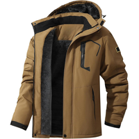 Blouson Bomber Vintage en Toile pour Homme, Chaud et Épais pour l'Hiver, Décontracté, Zippé, Coupe-Vent, Imperméable, Écologique et Anti-Bactérien