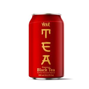 Té Verde Original en Lata de Aluminio de 330 ml, Ingredientes para Té de Burbujas, Marca VINUT para Venta al por Mayor, 24 Meses de Duración - Product Image 1