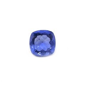 Pierre précieuse naturelle en fluorite bleue, taille coussin carrée facettée, 8-10 MM, pour fabricants de bijoux, vente en gros de pierres précieuses - Product Image 5