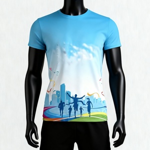 <b>Men</b> Running T <b>Shirt</b> Comfortable Lightweight Breathable <b>Stretch</b> Performance Quick Dry Athletic Running Training Exercise Fitness - Product Image 5