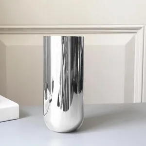 Jarrón de Hierro para Mesa, Diseño Costero, Ecológico, Resistente al Óxido, para Decoración Interior Moderna, Navidad - Product Image 2