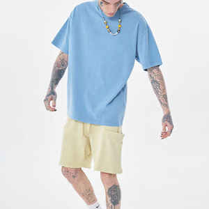 Fabricant pakistanais, vente en gros, t-shirts surdimensionnés pour hommes avec logo personnalisé imprimé, 100% coton jersey, séchage rapide, design vierge - Product Image 2