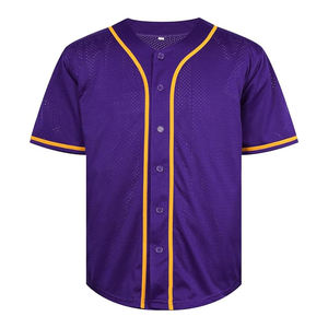 Camisetas de Béisbol de Poliéster Cristalino Premium para una Brillo de Color Excepcional, Diseño Ergonómico en los Hombros para Movimiento Superior - Product Image 1