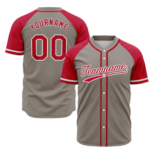High Quality Baseball Jersey 100% Polyester Quick Dry Breathable <b>Custom</b> Logos Team Name Numbers Print Jersey for Men - Product Image 6