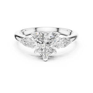 Anillo de Diamante de Laboratorio Aries Jewel, Elegante y Lujoso, con Corazón, E VS1, Oro Amarillo de 14K, Certificado IGI, para Bodas y Regalos, Directo de Fábrica - Product Image 6