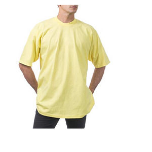 T-shirt en coton unisexe surdimensionné avec logo personnalisé, coupe décontractée et ample, style streetwear, vêtement décontracté d'été – Fournisseur en gros - Product Image 3