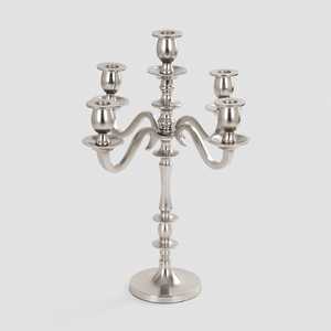 Candelabro de Cinco Brazos, Decoración Duradera para el Hogar, Portavelas - Product Image 1
