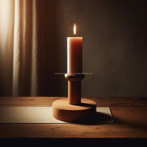 Bougeoirs en bois rustiques de meilleure qualité pour la décoration intérieure de luxe - Product Image 3