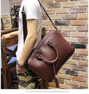 Fabricante y proveedor de bolsas de cuero para portátiles, bolsa de cuero genuino elegante de primera calidad para portátiles, para trabajo y viajes, con logotipo personalizado. - Product Image 3