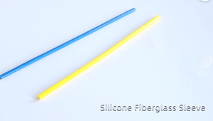 Gaine en fibre de verre enduite de silicone, tube en fibre de verre haute tension - Product Image 4